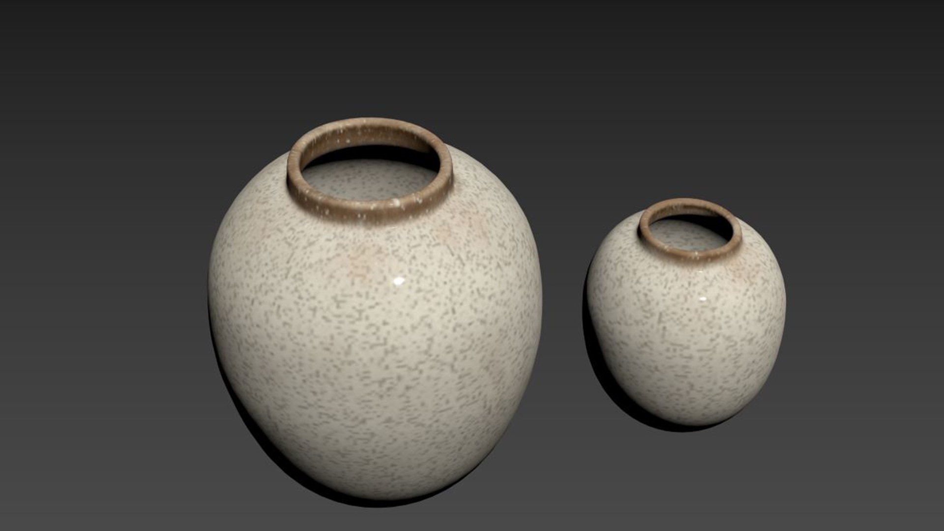 Crackle effect vase 3D model - TurboSquid 2145943