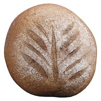 Rustic Loaf Bread 3D Model  Vol 06