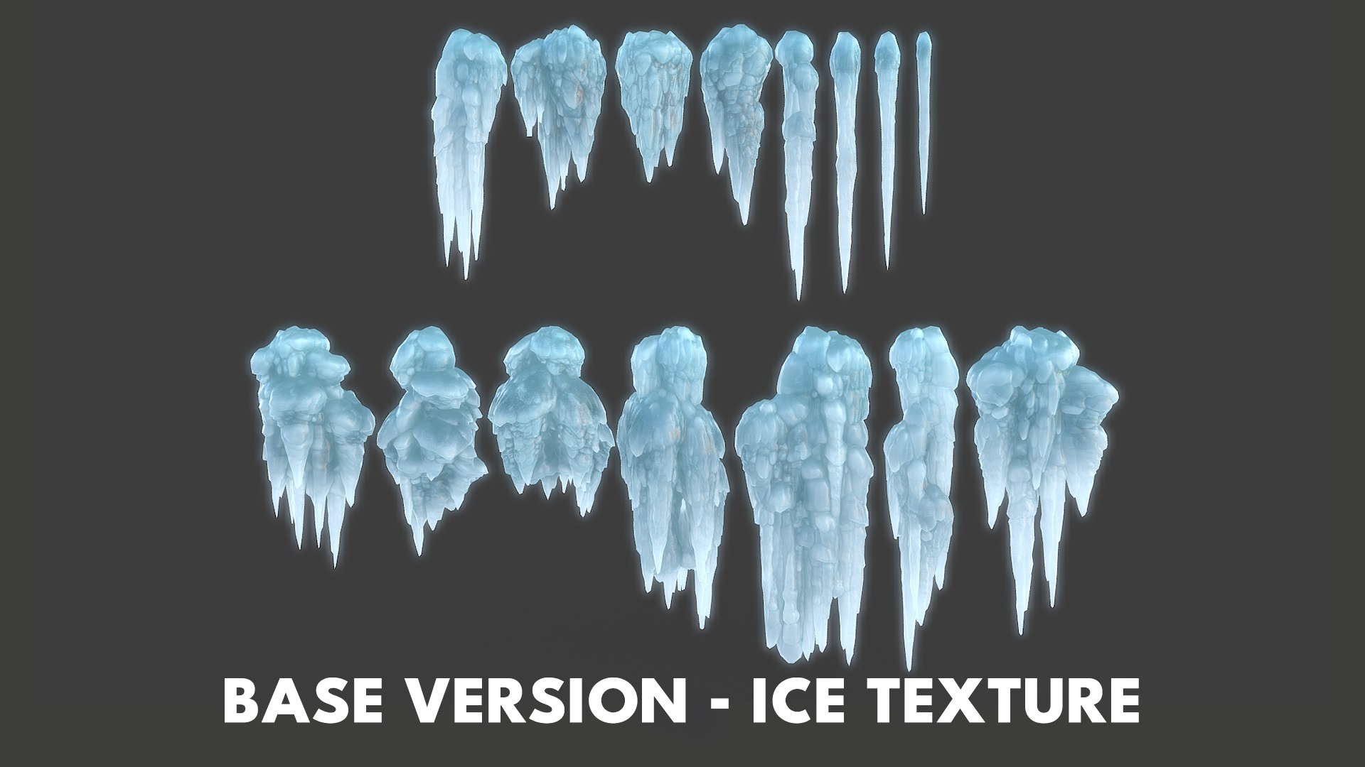 42 Low Poly Ice Cave Modulars - 240103 3D - TurboSquid 2172383