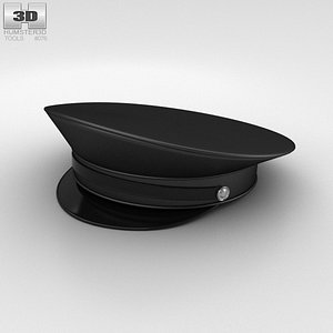 police hat uniform model