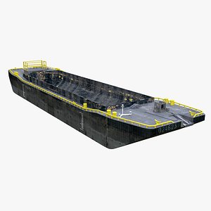 Barge 3D model