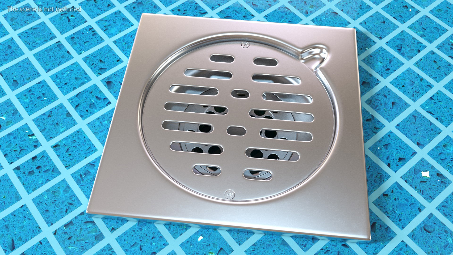 Shower Drain Model - TurboSquid 2040921