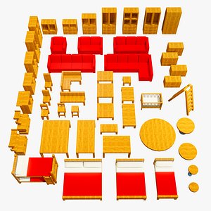 furniture 50 unreal unity 3D