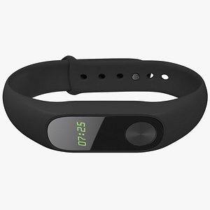 xiaomi mi band 2 3D