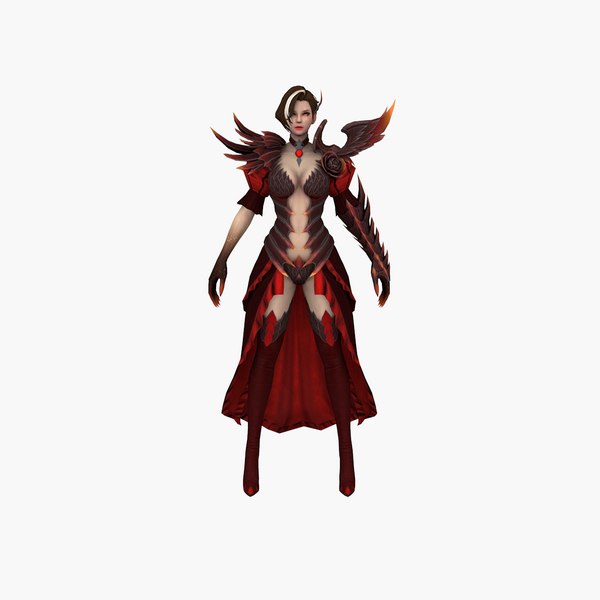 Hero Scarlet 3D 모델 - TurboSquid 2075406