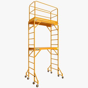 3d model scaffold tower