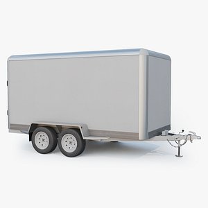 Cargo Trailer 2 Axes model