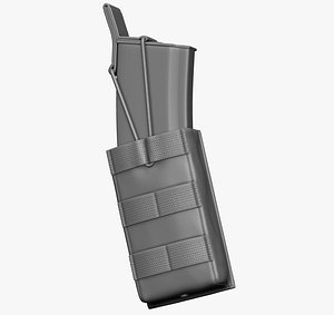 pouch magazine 3d model