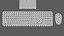 Wireles Computer Set Keyboard Mouse Monitor Gamer