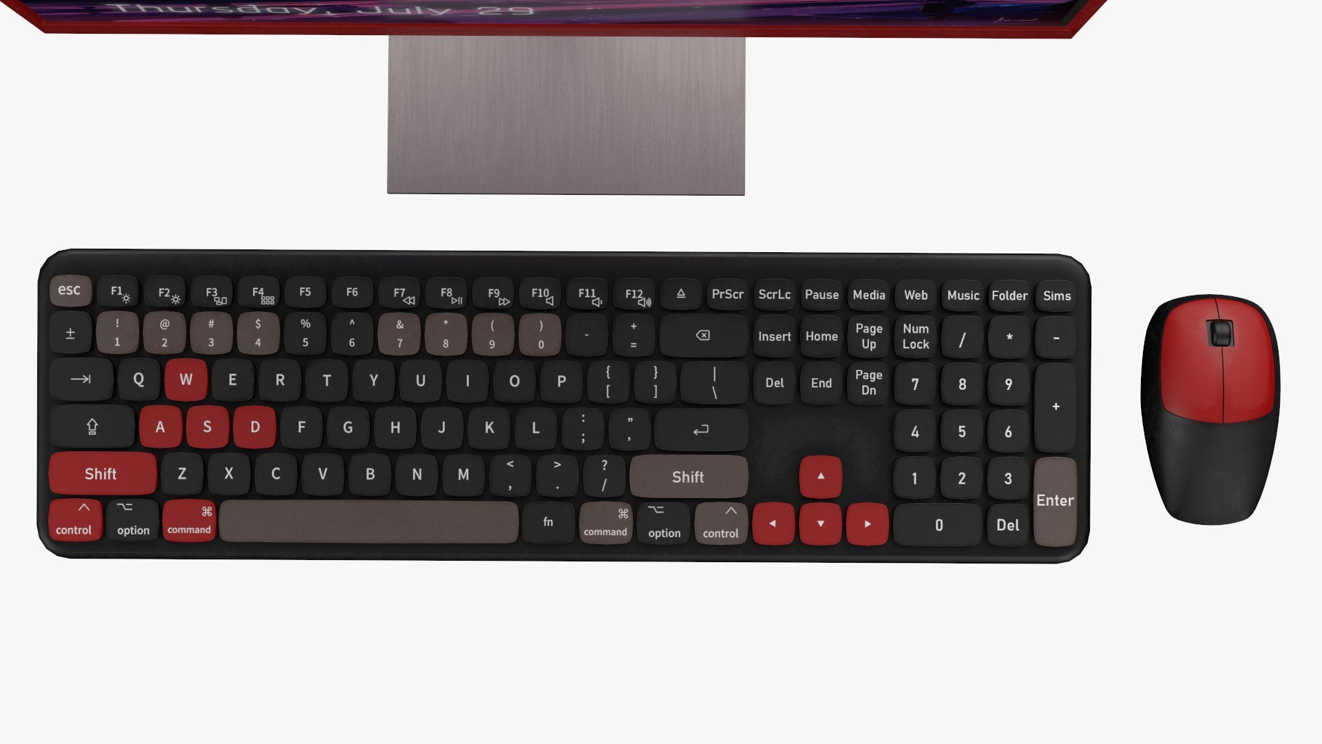 Wireles Computer Set Keyboard Mouse Monitor Gamer 3D https://p.turbosquid.com/ts-thumb/bf/SR7CTw/ZN/render_4/jpg/1690197817/1920x1080/fit_q87/714aa8c942ab44d2aeae22d3b0e826a1855e4101/render_4.jpg