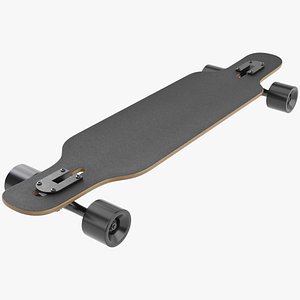 3D model Longboard Skateboard