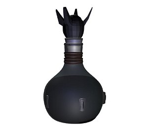 3D model black potion