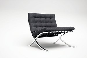 Barcelona chair 3D model