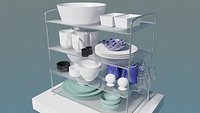 ceramic plates and cups
