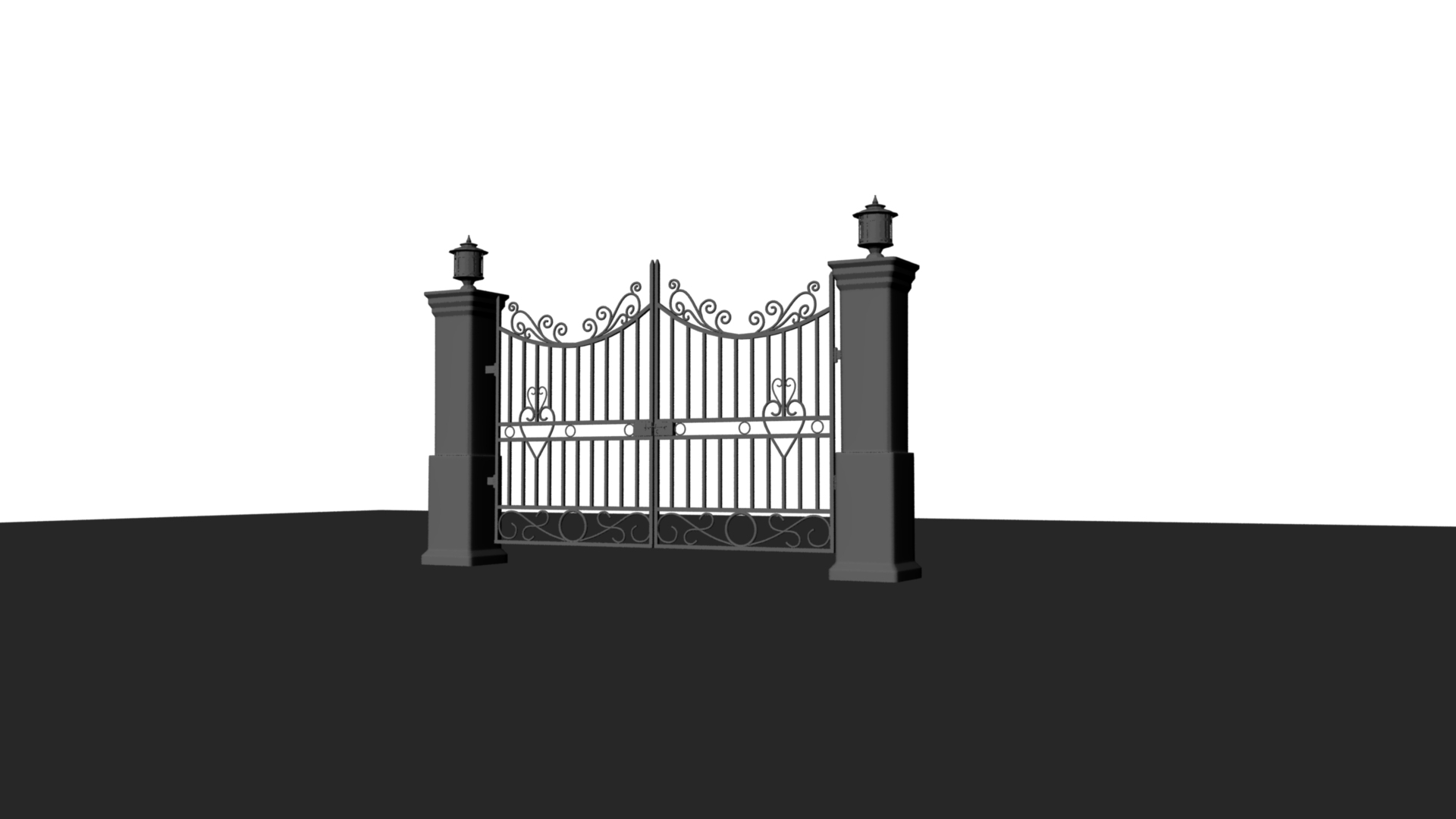 Free gate 3D model - TurboSquid 1269883