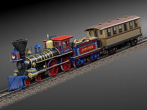 Jupiter Steam Train 1868
