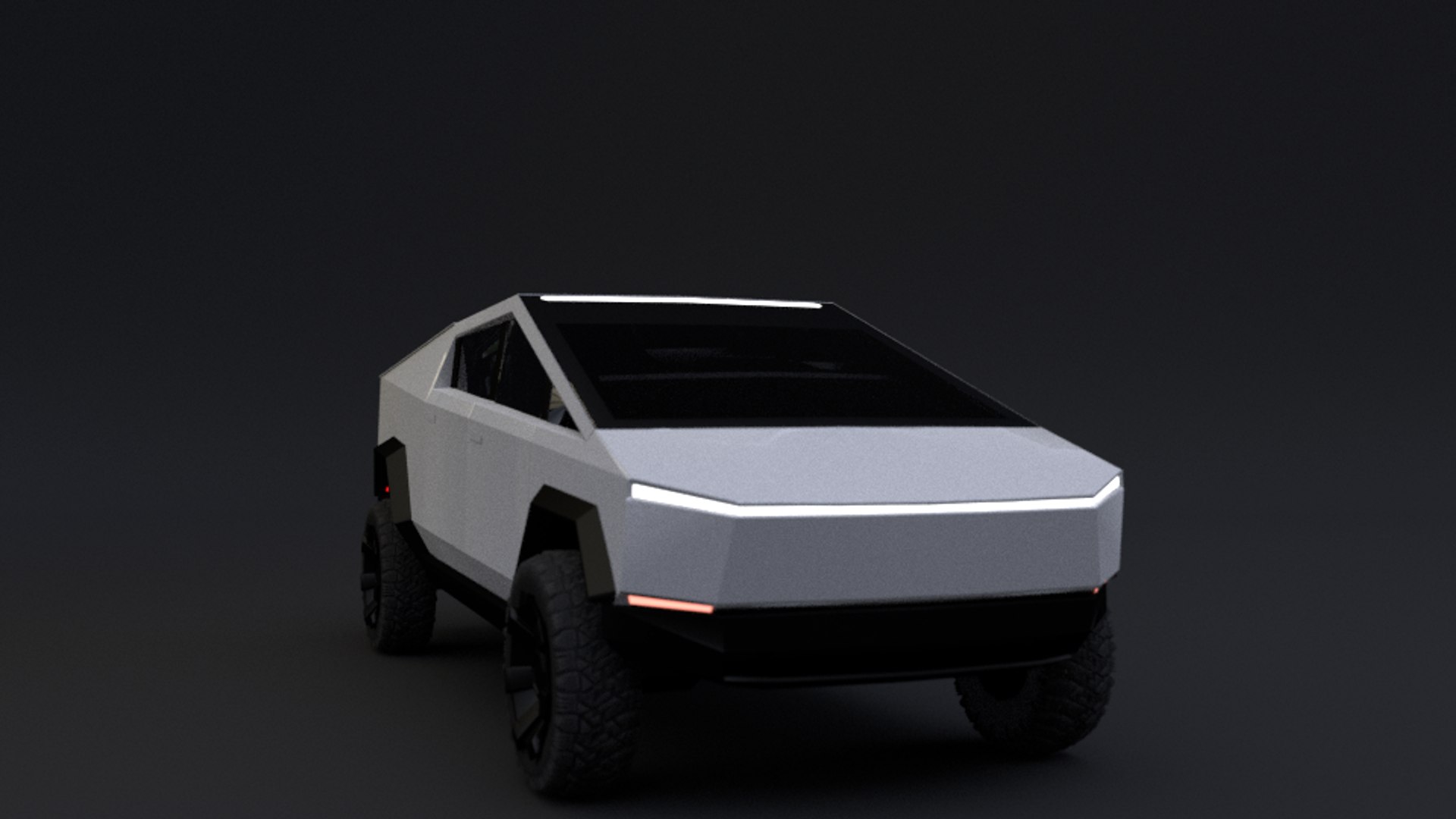 Teslas Truck 3D - TurboSquid 1554698