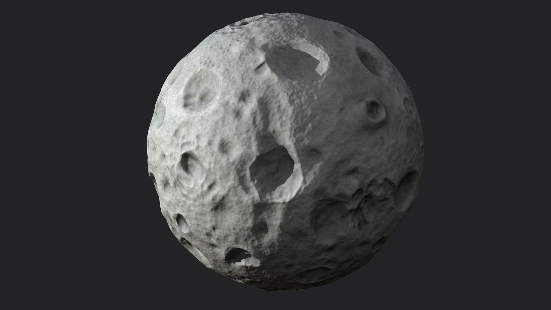 3D Model Cartoon Moon - TurboSquid 1428859