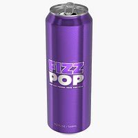 Open Standard Soda Can 568ml V2