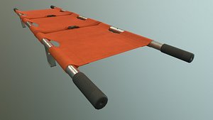 medical stretcher 3D