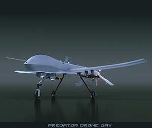 3d predator drone uav