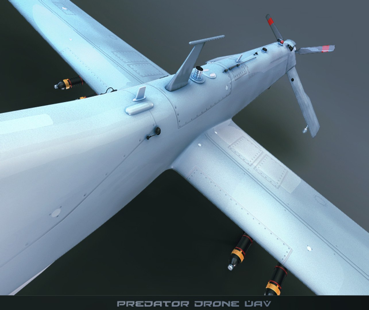 3d Predator Drone Uav