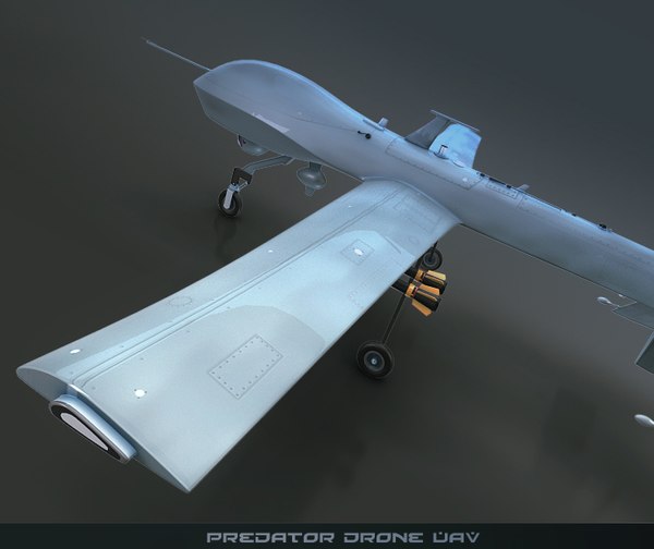 3d predator drone uav