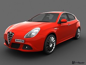 Alfa Romeo Giulietta 2019 Modelo 3D - Descargar Vehículos on