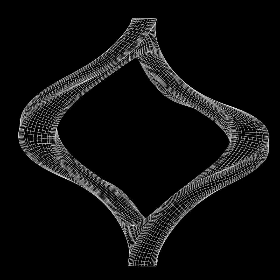 Infinity Loop Abstract 3D Model - TurboSquid 1421360