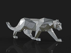 Geometric leopard