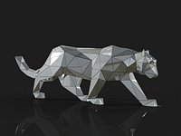 Geometric leopard