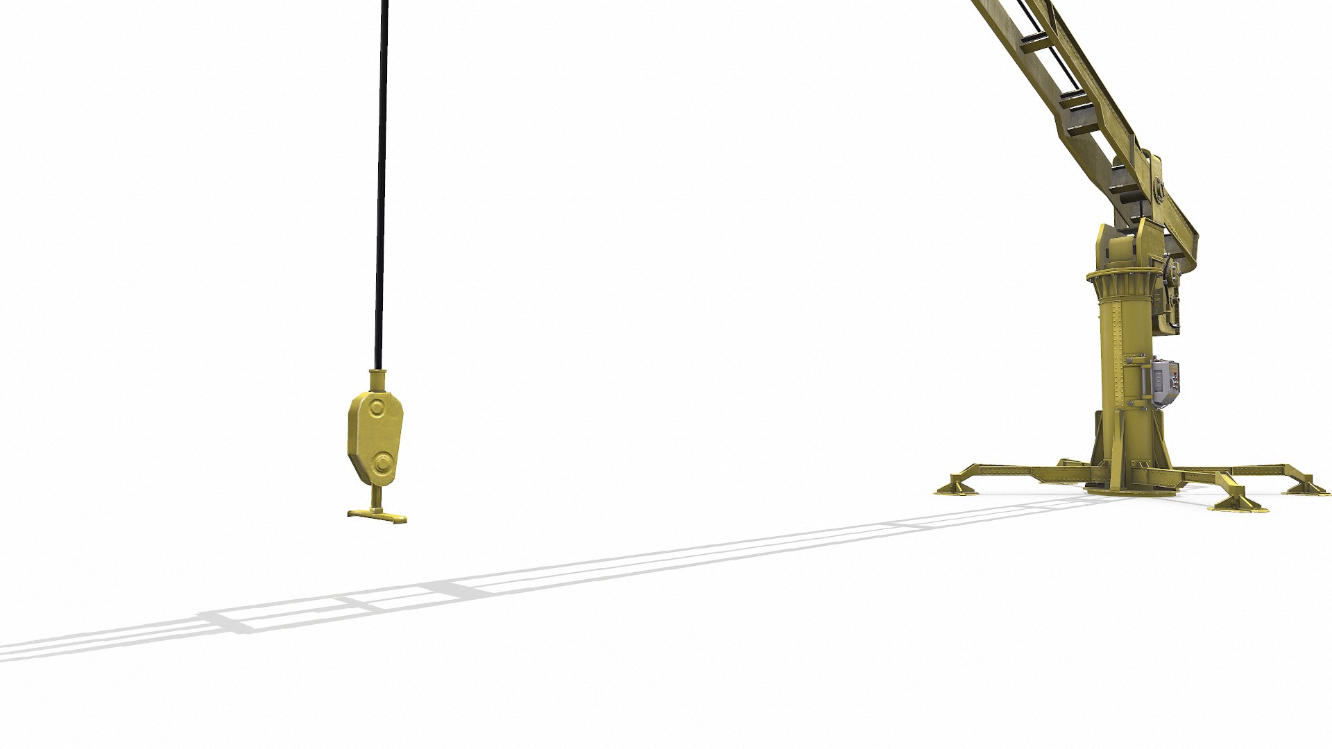 Old Davit Crane Low-poly PBR 3D model https://p.turbosquid.com/ts-thumb/bg/4VLkE3/EI/screenshot012/png/1752384666/1920x1080/fit_q87/34101734ce535cb230ada70075854881a6c1bf80/screenshot012.jpg