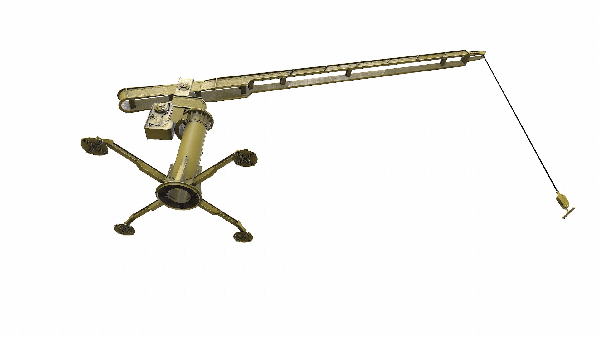 Old Davit Crane Low-poly PBR 3D model https://p.turbosquid.com/ts-thumb/bg/4VLkE3/Tz/screenshot018/png/1752384677/1920x1080/fit_q87/c9ad77f425b7d468ed04c52a56b00eeea0b7ba78/screenshot018.jpg