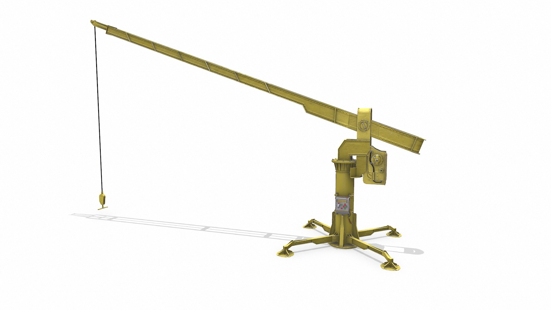 Old Davit Crane Low-poly PBR 3D model https://p.turbosquid.com/ts-thumb/bg/4VLkE3/Y7/screenshot001/png/1752384645/1920x1080/fit_q87/7a1fa74b5cd6dd8a1243fa92420a04182745115d/screenshot001.jpg