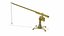 Old Davit Crane Low-poly PBR 3D model