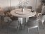Modelo 3D de la escena interior de un comedor de estilo chino moderno