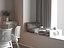 Modelo 3D de la escena interior de un comedor de estilo chino moderno