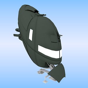 3d alien ships