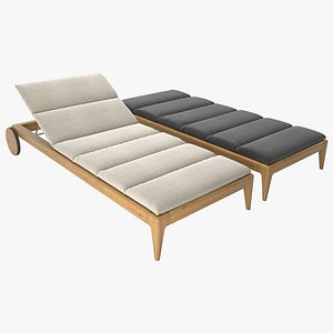 Talenti Cruise Teak Recliner Sun Lounger DayBed