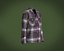 Camisa de franela para hombre de corte relajado
