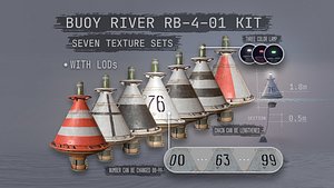 3D model Collection Buoy River RB-4-01