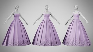 Dress 49 Lavender Purple