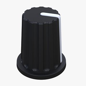 3D knob cap button v4