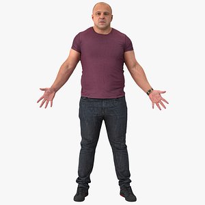 Arnold Casual Spring A Pose 3D model