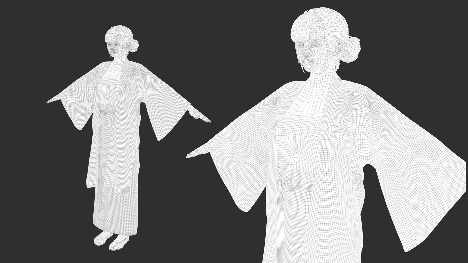 3D Ancient Chinese Hanfu Girl - TurboSquid 2202691