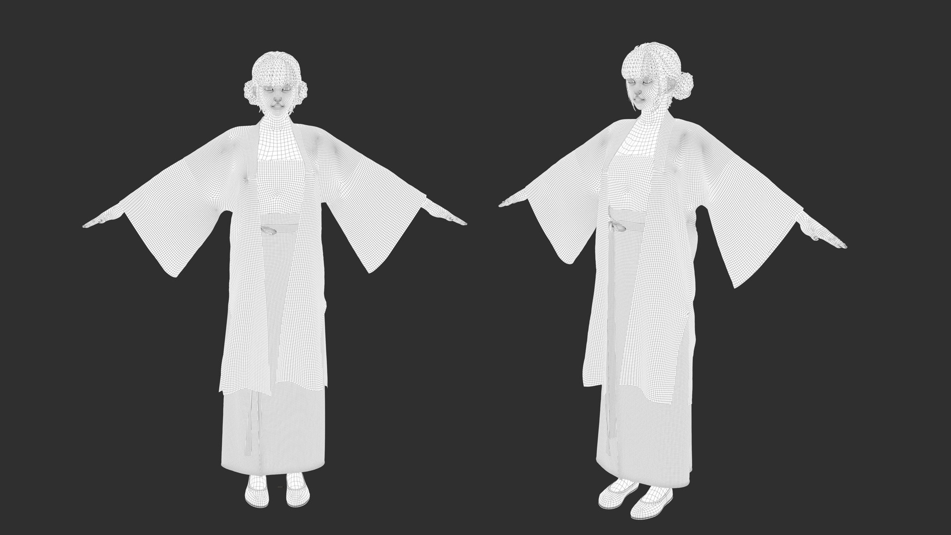 3D Ancient Chinese Hanfu Girl - TurboSquid 2202691