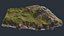 Steep Coast Beach  - 3D PBR Model1