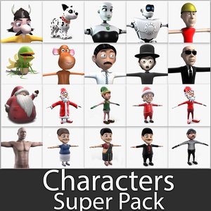 max characters super pack