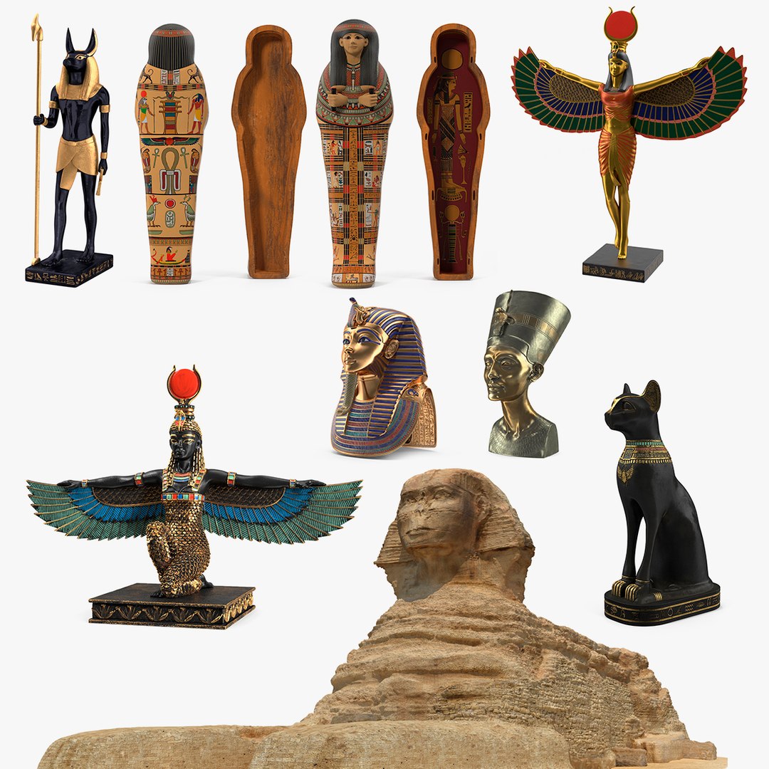Egypt Collection 6 3D model preview