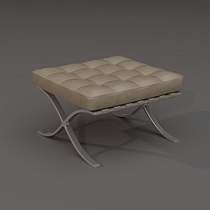Barcelona Chair Ottoman